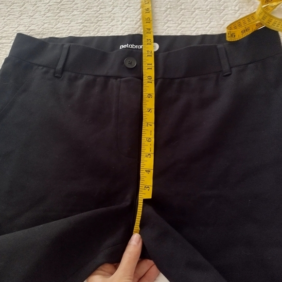 Betabrand Pants Two Pocket Dress Pant Yoga Bootcut W1550 Black Sz 2Xl Petite - Picture 9 of 10
